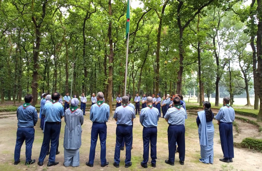 জাতীয় স্কাউট প্রশিক্ষণ কেন্দ্র, মৌচাক, গাজীপুরে 23তম ট্রেনার্স অ্যাডভান্সমেন্ট কোর্সের উদ্বোধন